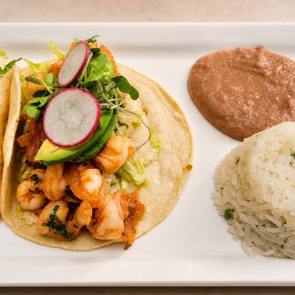 #15 Chipotle Shrimp Tacos.