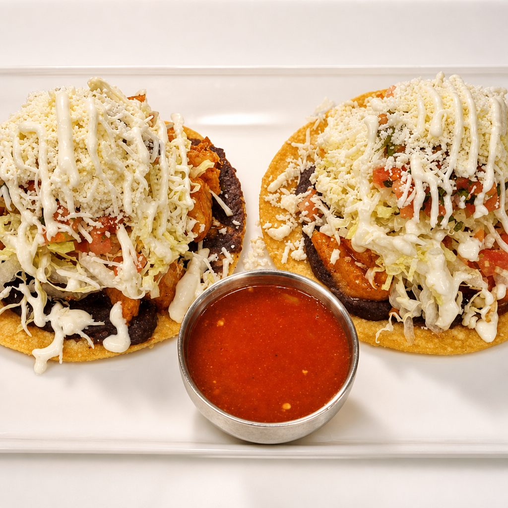 #22 Tostadas De Camaron.