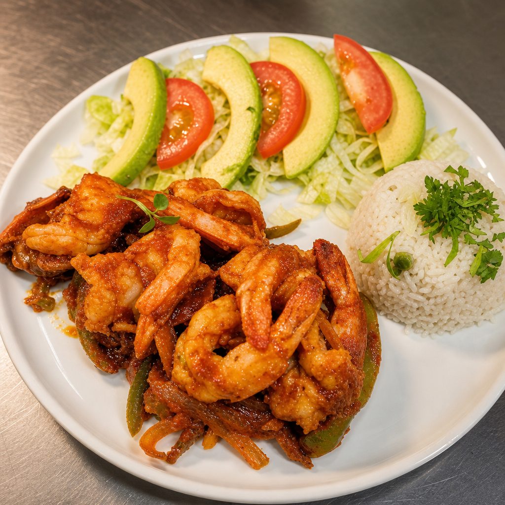 Camarones a La Diabla.
