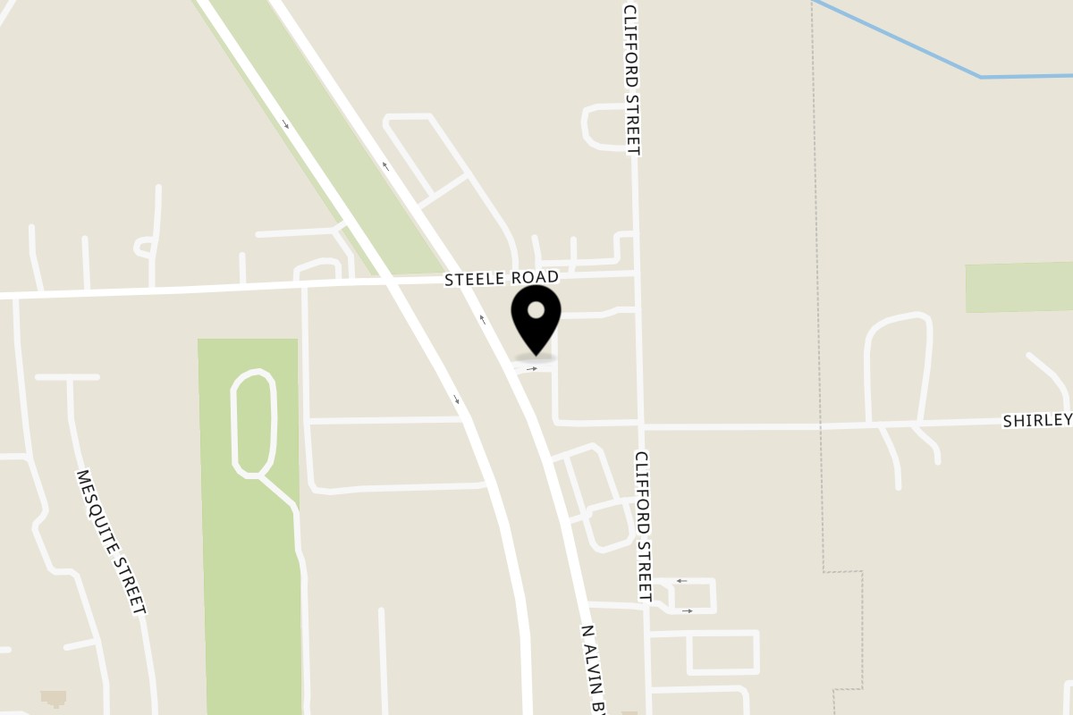 Map showing the location of Mr. Sombrero TX-35 Loop on 1200 TX-35 Loop in Alvin